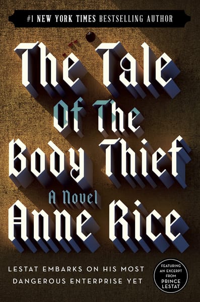 The Tale of the Body Thief cover