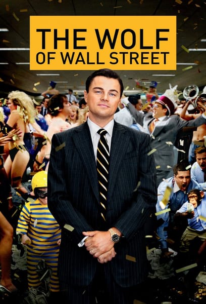 The Wolf of Wall Street poster
